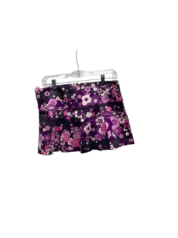 Versatile Comfort Wear NWT Split Jr Skirt Purple 7/8