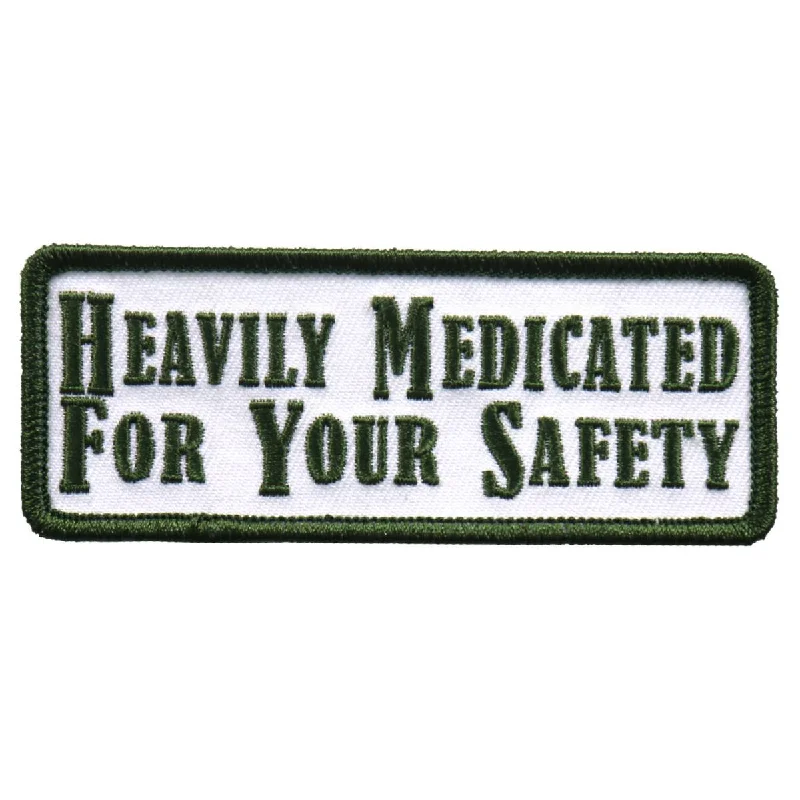 Chic Outfits Hot Leathers PPL9593 Heavily Medicated 4"x1" Patch