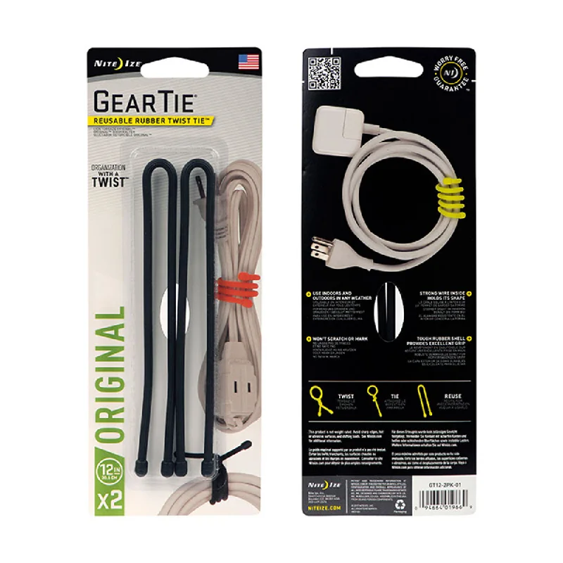 Trendy Comfort Wear Nite Ize Gear Tie 12inch 2 Pack