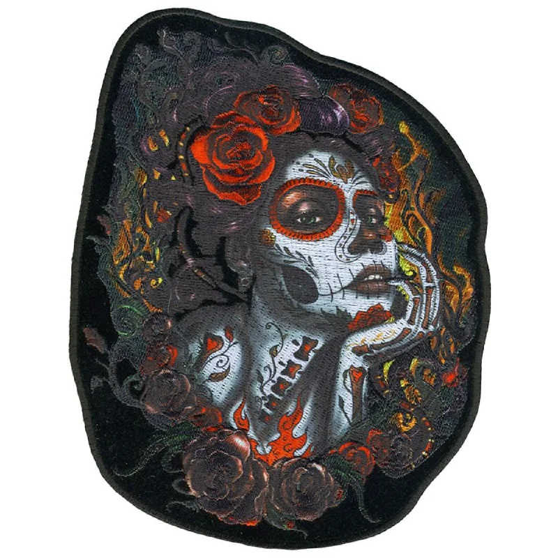 Elegant And Noble Hot Leathers PPQ1265 Sugar Woman 6" Patch