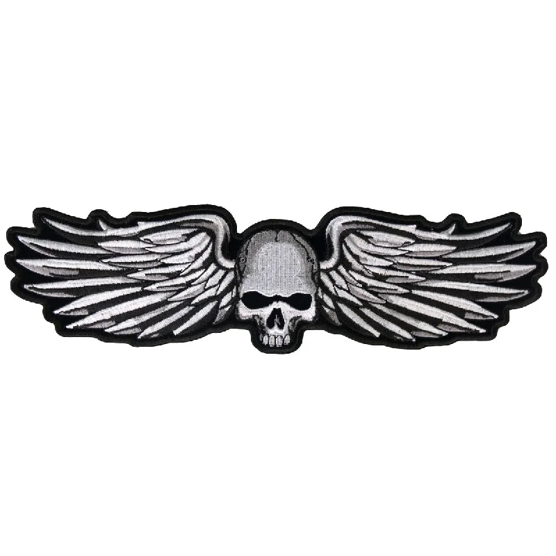 Fashion Touch Hot Leathers PPA6818 Metal Wings 11" x 3" Patch