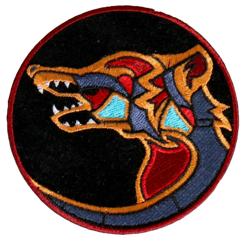 Design Must-have Hot Leathers PPA8920 Native Wolf 4"x4" Patch