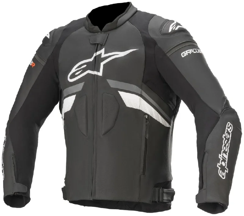 Playful Style Alpinestars Men’s GP Plus R v3 Black, Grey and White Leather Jacket