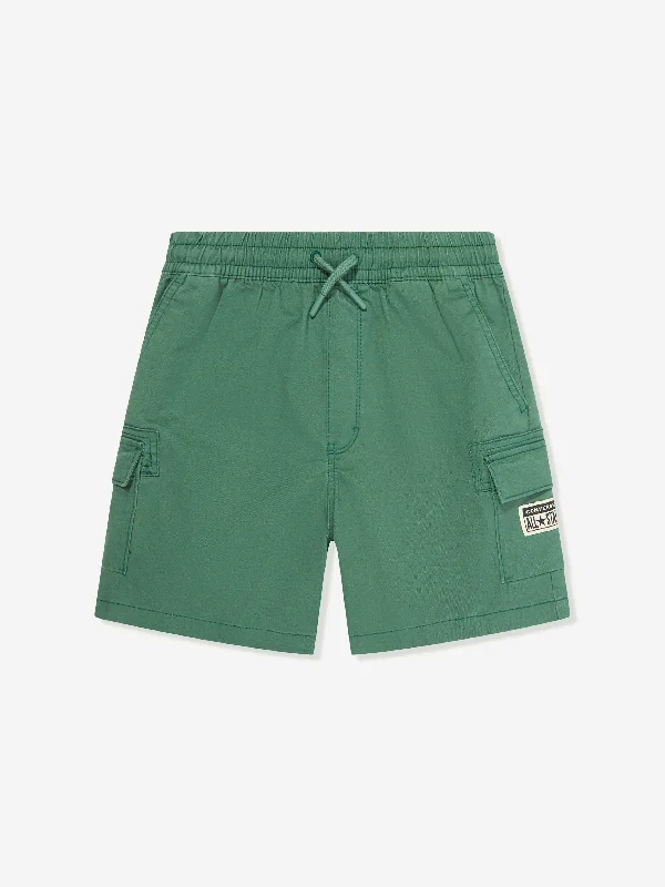 Versatile Itinerary Converse Boys Lifestyle Woven Cargo Shorts in Green