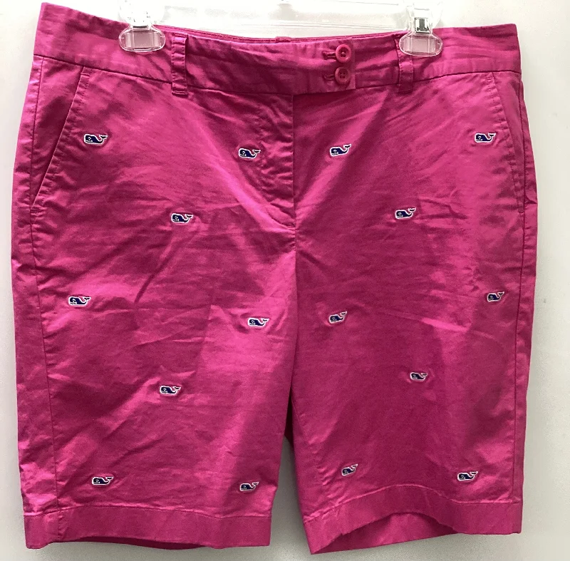 Thin Design Vineyard Vines Womens Shorts Pink Size 12