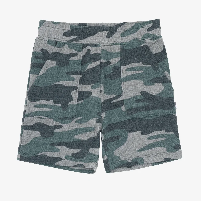 Cozy Pants Vintage Camo Shorts