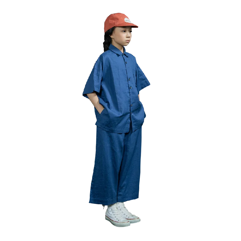 Weekend Comfort Wear Blue Big Pants