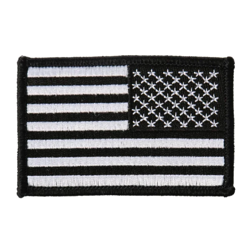Exquisite Tailoring Hot Leathers PPA9041 Black and White Right Arm 3"x2" Patch
