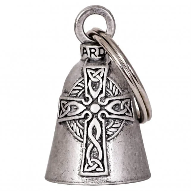 Wearable At Home Or Out Hot Leathers BEA1053 Celtic Cross Guardian Bell