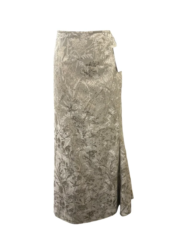 Simple Style NWT Carmen Marc Valvo Long Skirt 12