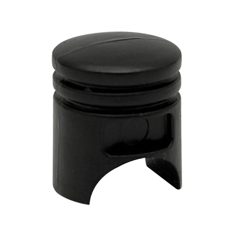 Trendy Wear Hot Leathers MPA1209 Black Piston Valve Caps Cover