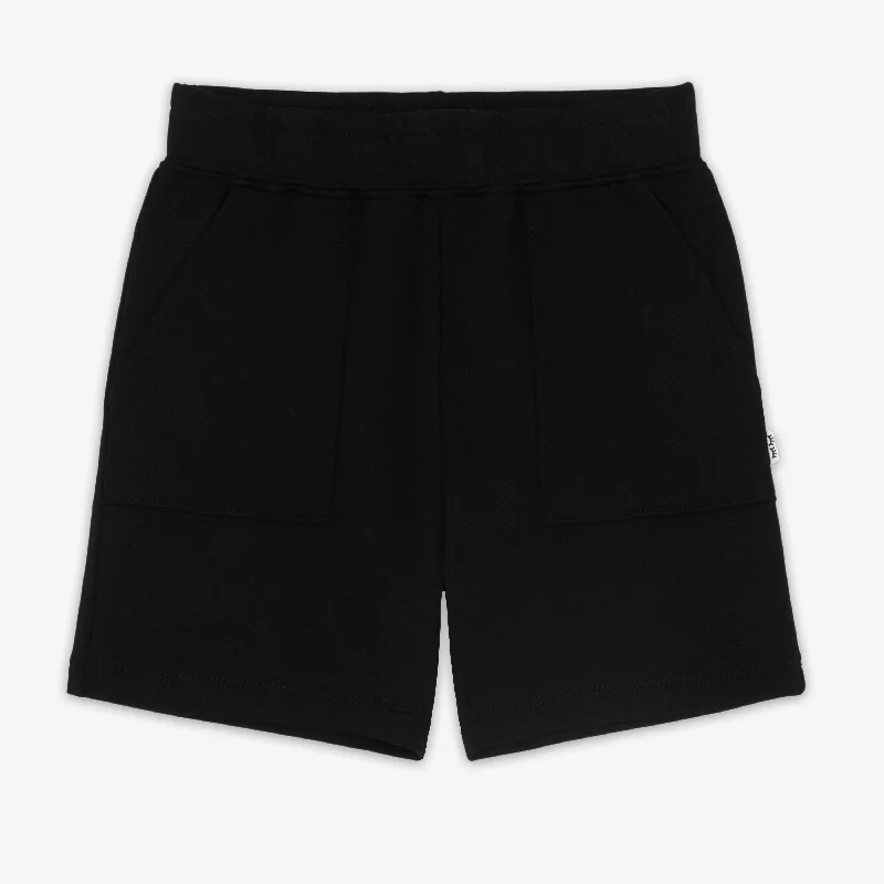 Comfortable Looks Black Shorts