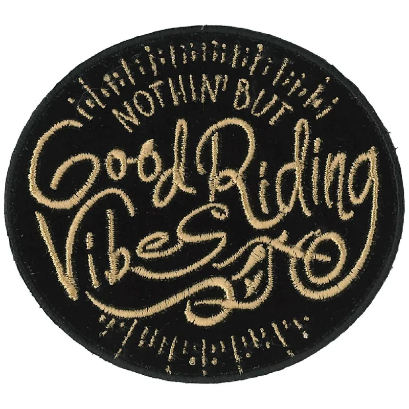 Design And Tailoring Hot Leathers PPQ1110 Good Riding Vibes 3" Patch