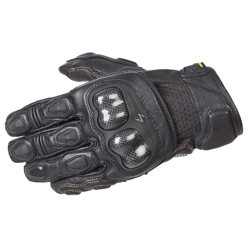 Trendy Comfort Scorpion SGS MKII Black Leather Gloves