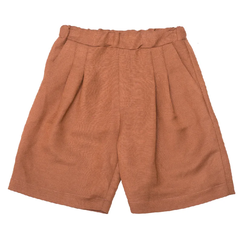 Fashion Style Zinnia Brown Shorts