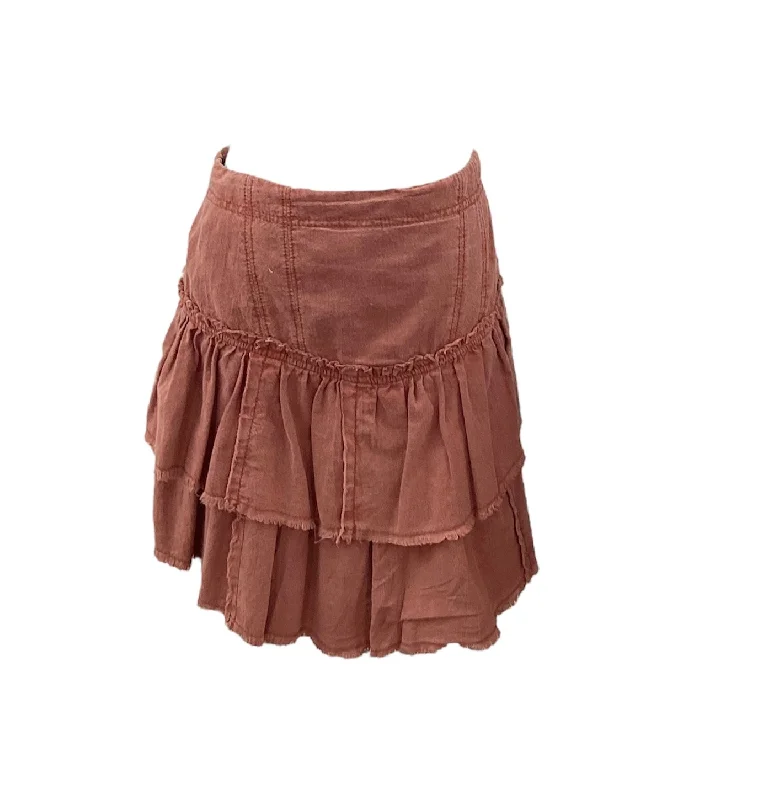 Everyday Chic Free People Jr Skirt Rust 5/6
