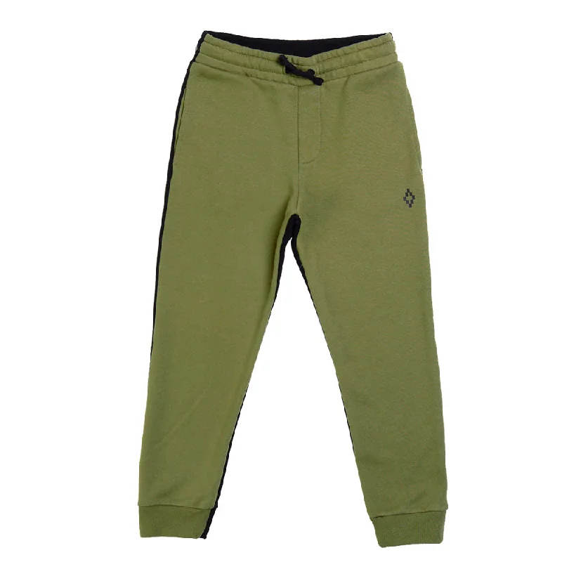 Carefree Style Military Green Sweatpants