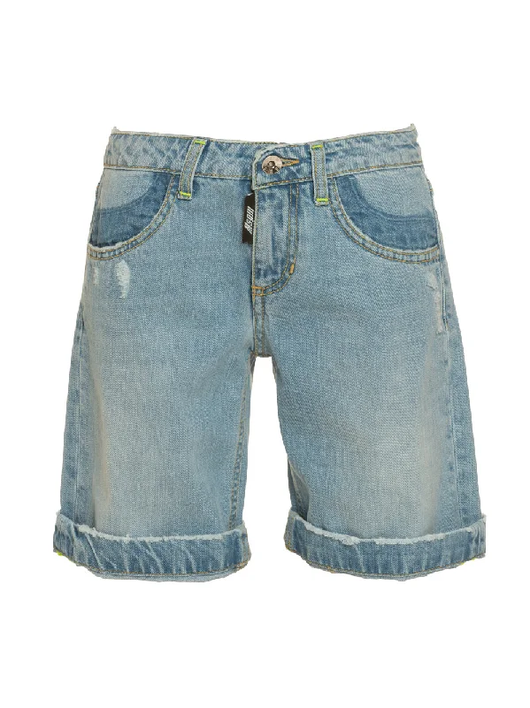 Versatile Outfits MSGM Boys Denim Shorts
