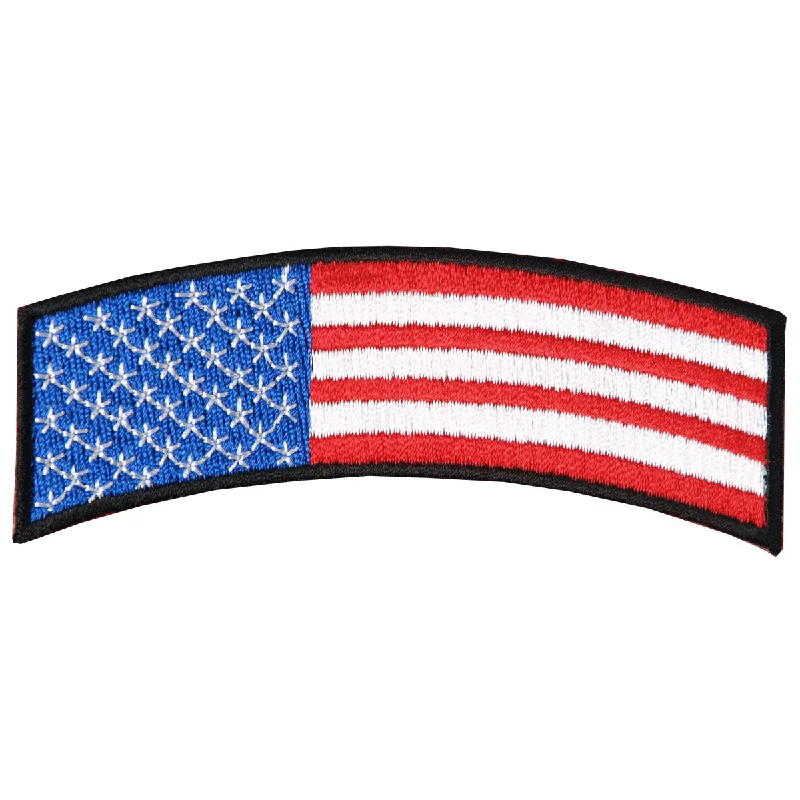 Easy-to-Wear Hot Leathers PPM3002 American Flag 4" x 1" Patch