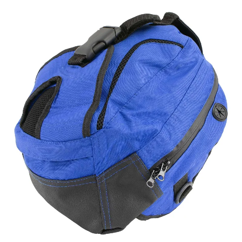 Modern Tailoring NexGen SH67602 Magnetic Blue Dual Tank Bag and Back Pack