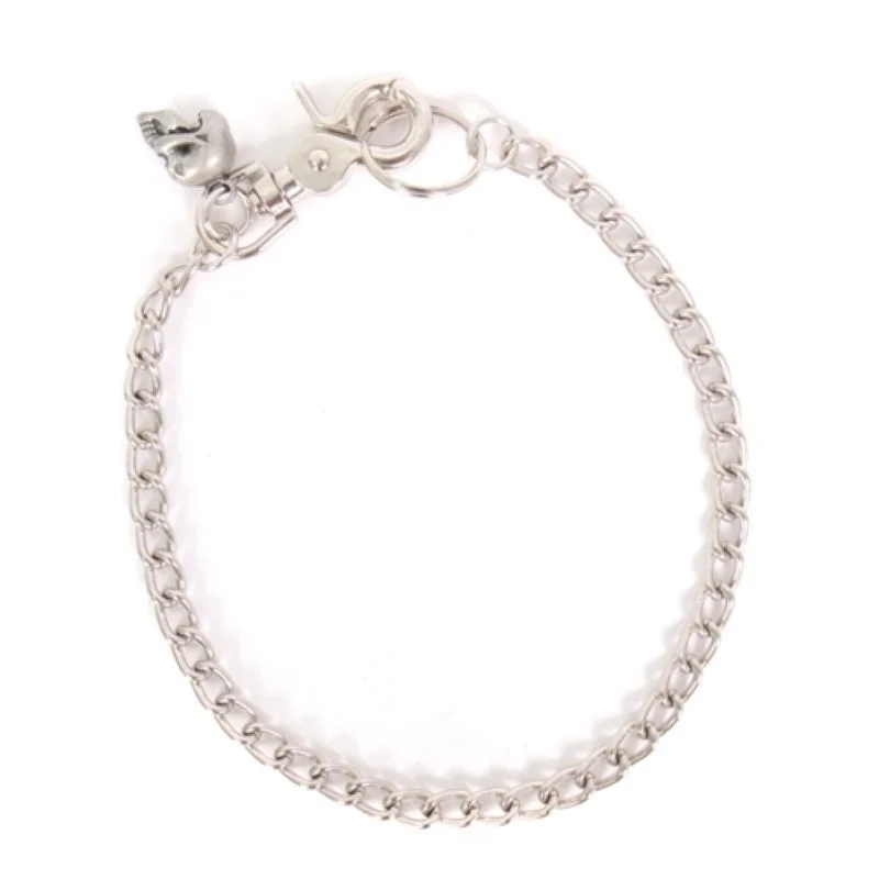 Low-key Luxury Hot Leathers CWA1036 Skull Charm 18” Wallet Chain