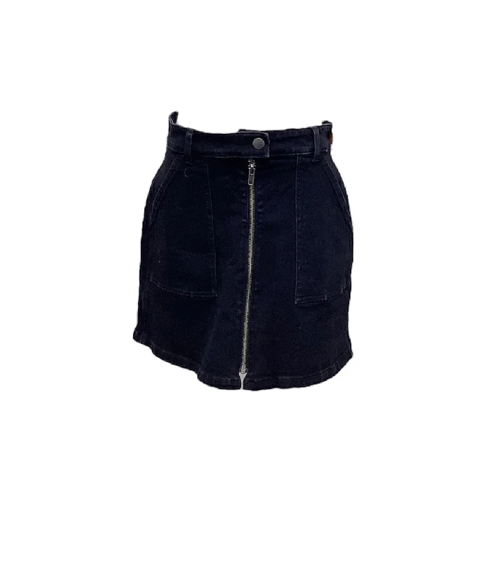 Minimal Style Madewell Jr Skirt Black 28/5x15