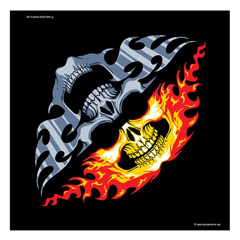 Comfortable Tops Hot Leathers BAB1013 Skull Faces Bandana