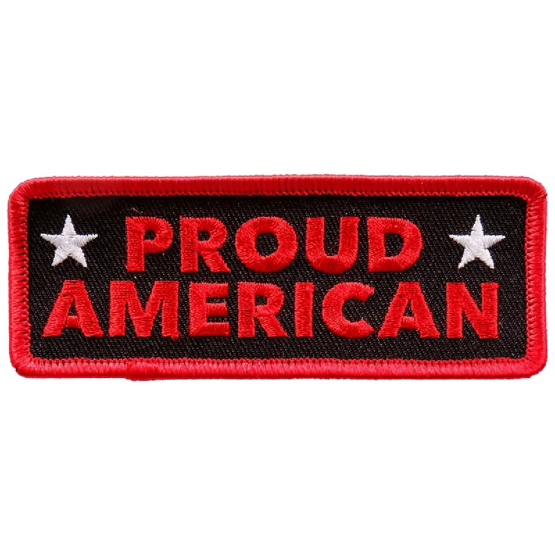 High-quality Design Hot Leathers PPL9692 Proud American 4"x2" Patch