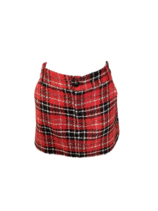 Comfy Chic Wear NWT Zara Jr Skirt Red S
