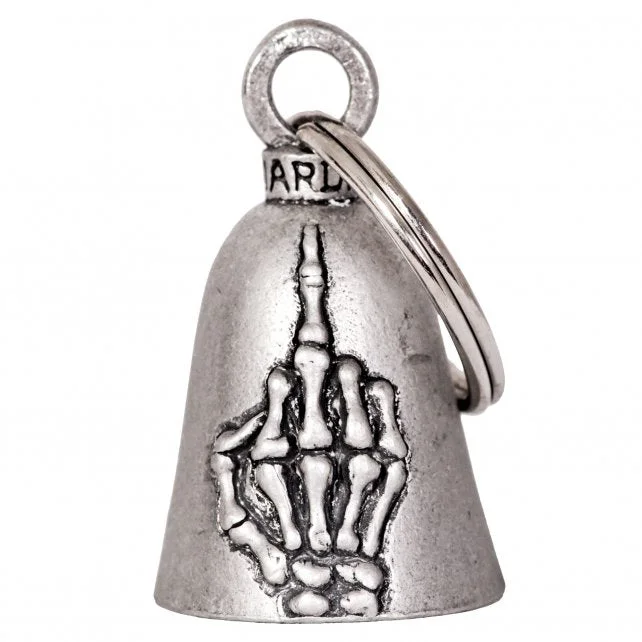 Fashionable Ease Hot Leathers BEA1111 Middle Finger Guardian Bell