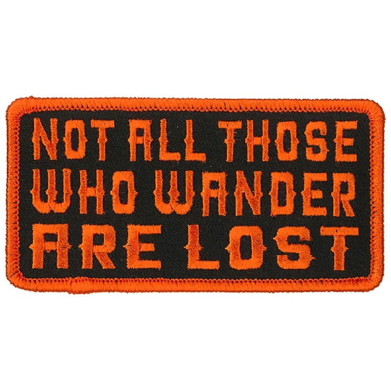 Elegant Tailoring Hot Leathers PPL9820 Wander Lost 4"x 2" Patch