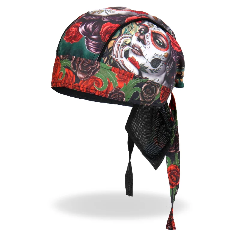 Sporty Comfort Hot Leathers HWH1084 Sugar Woman Headwrap