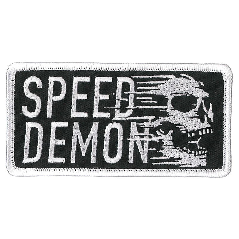 Cozy Fashion Hot Leathers PPL9870 Speed Demon 4"x 2" Patch
