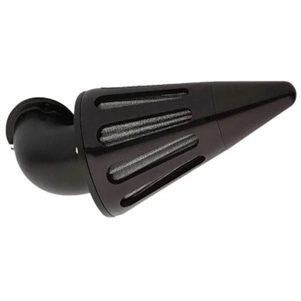 Warm Chic Outfits HardDrive Ram Coned Black Air Cleaner for Harley Davidson Sportster, Big Twin models