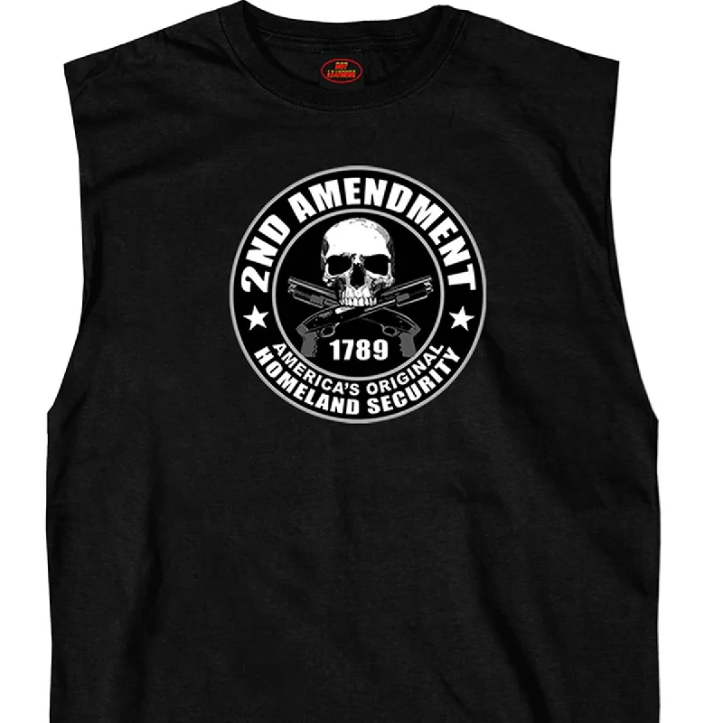 Youthful Vitality Hot Leathers GMT3207 Men’s Shooter 2nd Amendment Black Sleeveless Tank Top Shirt Youthful Vitality Hot Leathers GMT3207 Men’s Shooter 2nd Amendment Black Sleeveless Tank Top Shirt