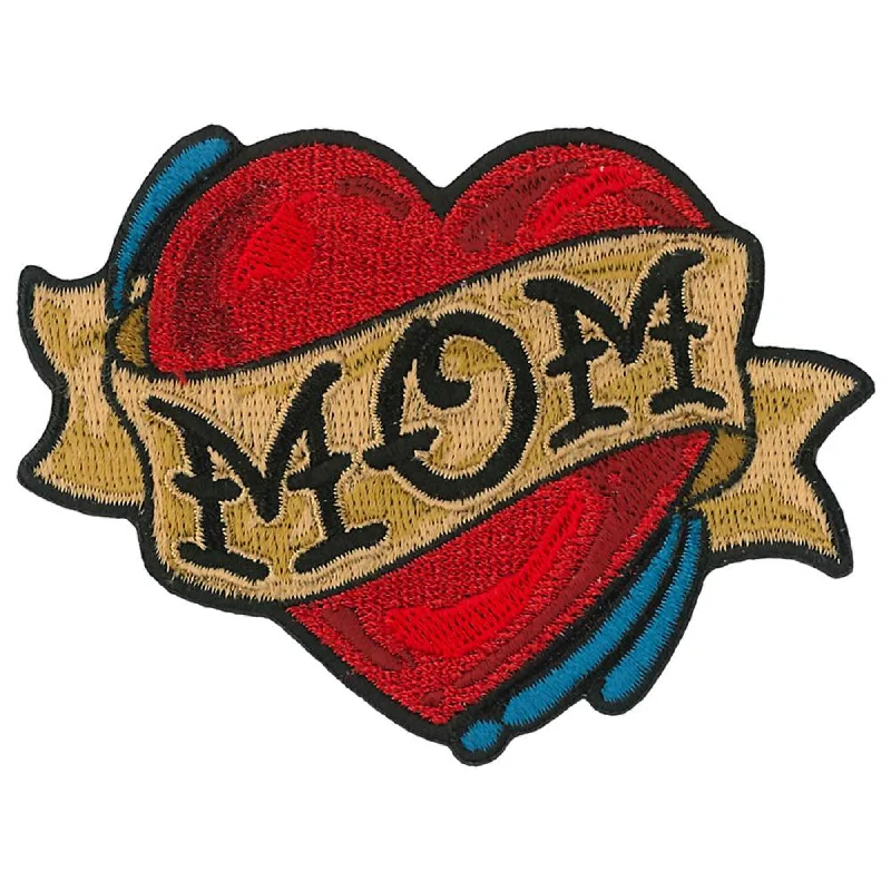 Noble Temperament Hot Leathers PPQ1470 Mom Heart 3.5" Patch