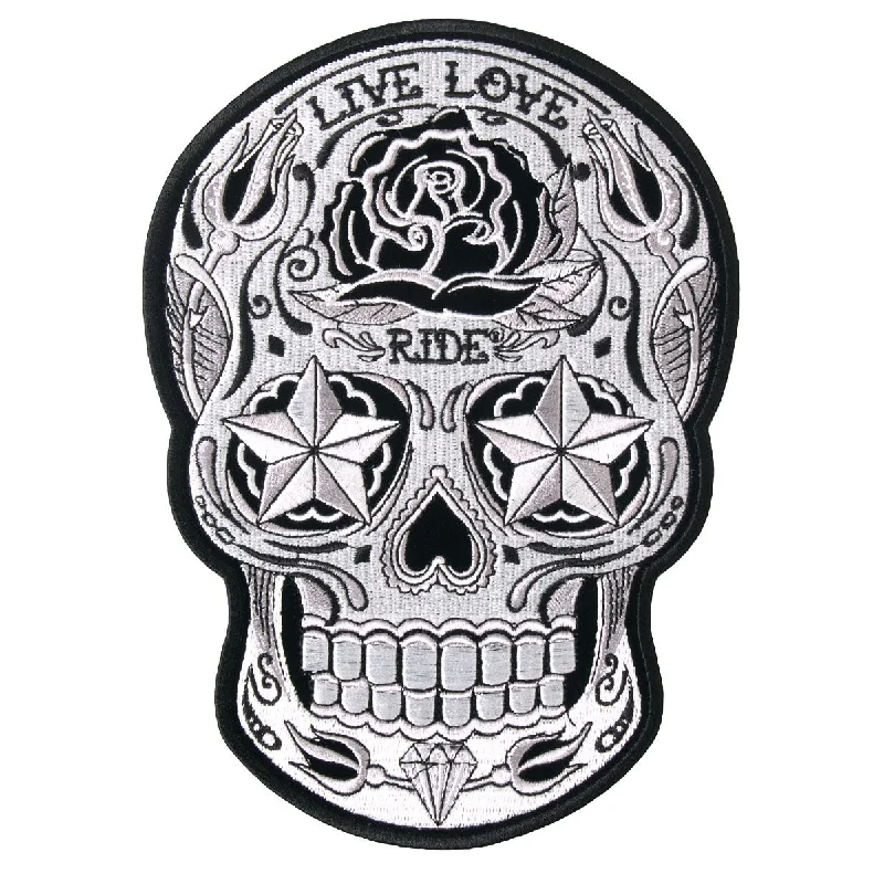 Modernism Hot Leathers PPA6193 Sugar Skull 4" x 5" Patch