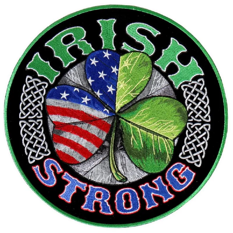 Relaxed Fits Hot Leathers PPA8030 Irish Strong 4"X4" Patch