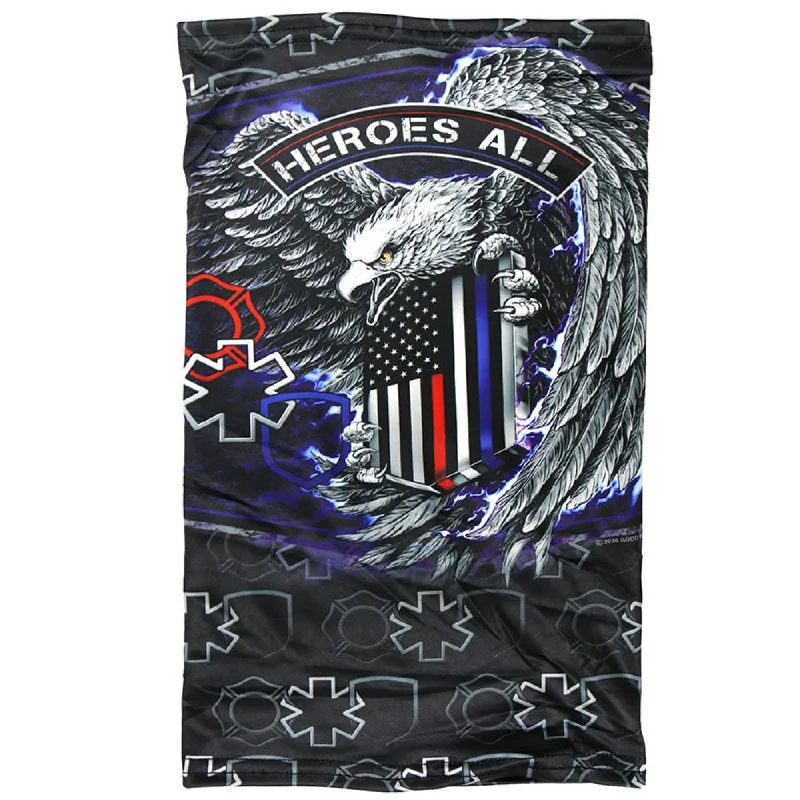 Fresh And Capable Hot Leathers HWN2013 Thin Line Eagle Neck Gaiter Mask