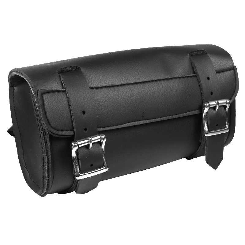 Stylish Fit Hot Leathers TBC1004 Medium PVC Motorcycle Tool Bag 10X5X3