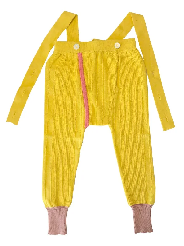 Relaxed Wear Yellow Harem Legging