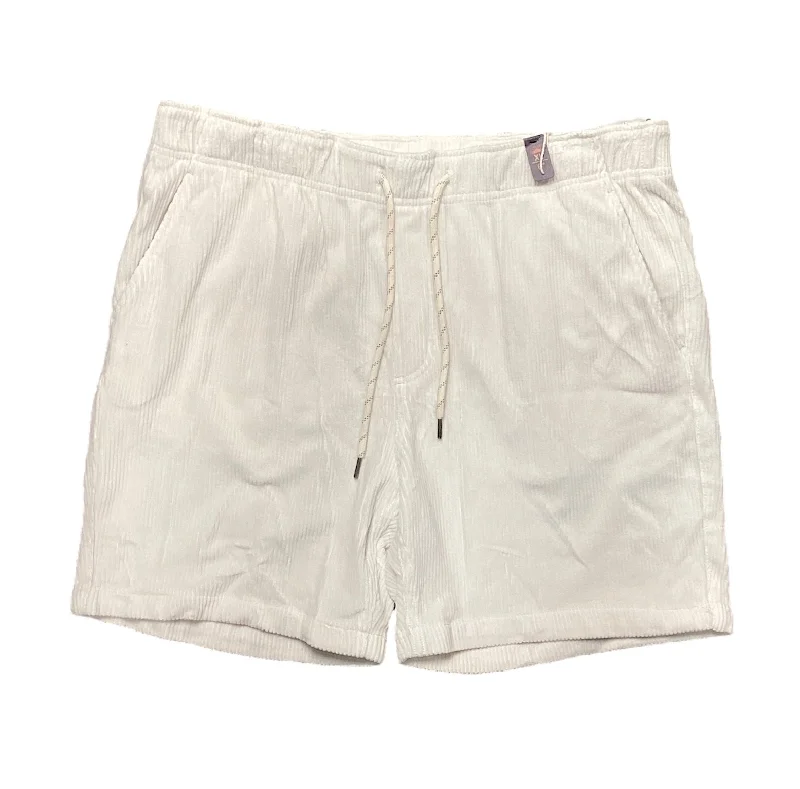 Noble Temperament NWT Faherty Men's Short Cream XL