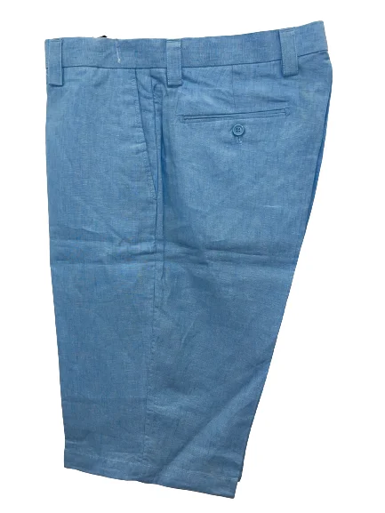 Urban Sense Inserch Linen Shorts P21116-154 Lake Blue
