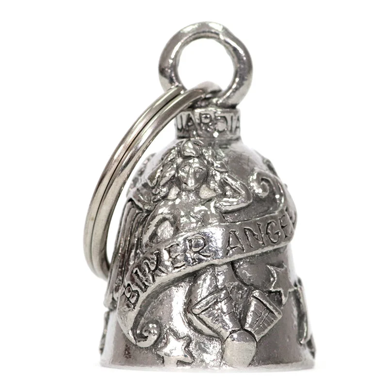 Street Fashion Hot Leathers BEA1121 Biker Angel Silver Bell