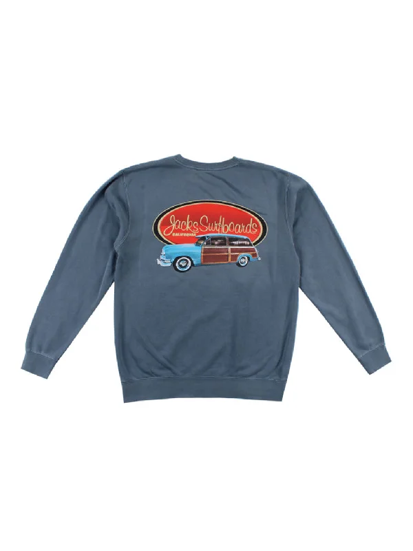 Design Trend Country Squire Pigment Crew Neck Pullover