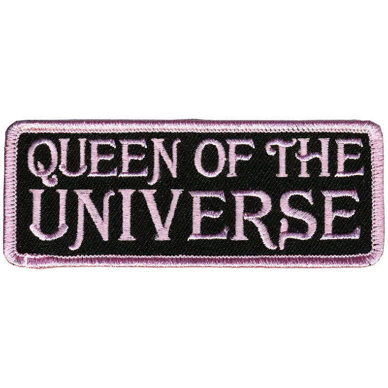 Modern Chic Hot Leathers PPL9259  Queen of the Universe 4" x 2" Patch