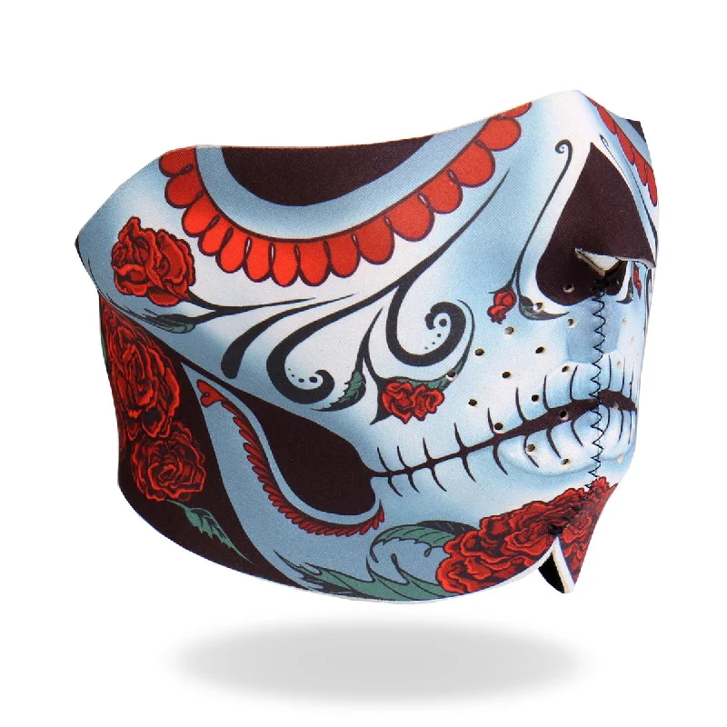 Elegant And Elegant Hot Leathers FMB1005  Calavera Half Face Mask