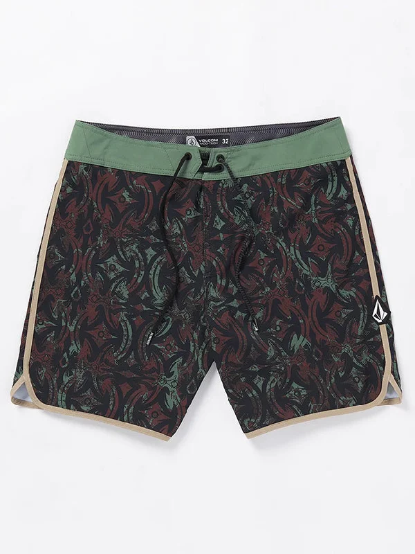 Cozy Look Lido Print Scallop Mod-Tech Trunks
