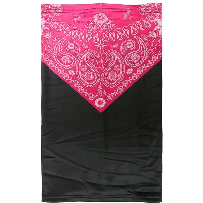 Fashionable Items Hot Leathers HWN2020 Pink Paisley Neck Gaiter Mask