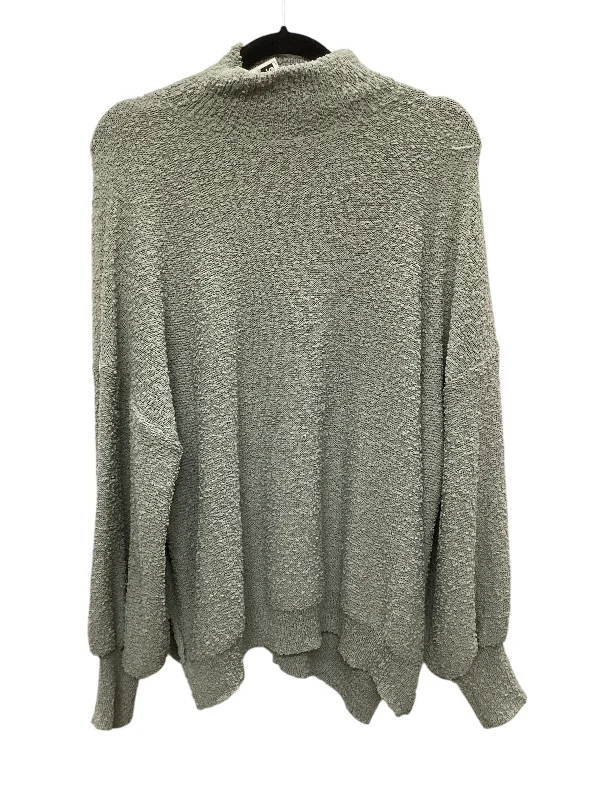 Everyday Outfits Top Long Sleeve By Glam In Green, Size: L